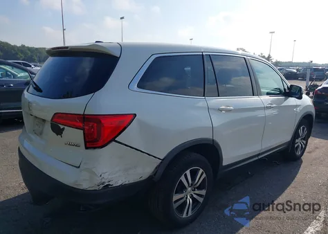 2018 Honda Pilot Ex-L из США, поврежденный, VIN 5FNYF6H78JB020098